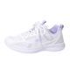 Huili women's shoes breathable sports shoes for women's soft sole light shoes casual running shoes 3022 white/purple 39