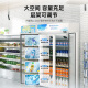 荣事达（Royalstar）饮料展示柜冷藏保鲜柜蔬菜双开门酒店商用纯风冷无霜立式玻璃门冰箱超市啤酒冷柜 728L双门【直冷省电】1.2米
