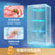 Haier refrigerator four-door 406-liter cross-door frequency conversion first-class energy efficiency air-cooled frost-free household large-capacity double-door refrigerator slim box丨Pure odor and freshness丨Mother and baby space