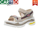 卡帝乐鳄鱼（CARTELO）2025新品运动凉鞋女年春夏季韩版网红坡跟舒适休闲百搭厚底松糕鞋 白色评【当季爆款】 36