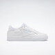 Reebok Women's Shoes Club C 85 Classic retro versátil CREEM CREMA CRÁFICA BLANCA GY9735 26 Tamaño chino 40 (CM) US9