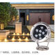 LED underwater light 3w6w9w12w18w pool underwater light fish pond landscape light fountain light waterproof colorful spotlight 36 watt warm light