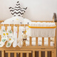 Worthbuy (Worthbuy) Nachthänge Korbkorb Kinder am Nachtbeutel Baby Zaun Windel Schachtel Baby Windeln Hängende Beutel mit Wandhängezubehör (18,5*14*11)