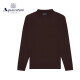 Aquascutum/Yage Lion Autumn and Winter New Products para hombres de lana pura de manga larga de hombres calientes Q4867EI041 Zhongcai 87 S