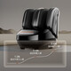 AUX (AUX) Masse-pied intelligent Masger Masger Pied and Jambes In One Calf Pinching Tool Tool Foot Foot Soles Foot Acupconnts Full Automatic Relief Massageur Electric Leg Beauty Machine Blocking Black Black [Cadeau de la fête des mères de l'enseignant haut de gamme à Female professeur maman Dad et cadeau aux personnes âgées]
