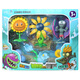 
Plant vs. Zombie toys and dolls set Sun God Zombie Sunflower Electromagnetic shield Zombie Gift Box Shell Zombie + Reed Y Master + Boomerang Shooter + Sunflower 686-66