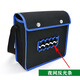 Multifunctional tool bag black thickened canvas electrician bag wear-resistant hardware storage bag construction site labor insurance repair bag water cup pocket large size 40-37-15 cm