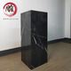 Black and white root marble base entrance hall decoration hotel sales office model room sculpture base floor display stand natural black and white root marble 300*300*400mm