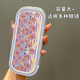 INS Girl Heart Koreanische Version Süßes Tulpe Student Brille Box für Frauen High-End transparent tragbare Hochwertedruckresistenz