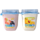 New Hope Multi-flavored Yogurt, Flavored Fermented Milk, Oatmeal Pop-Up Beads, 6 Cups, Special Pack, 6 Cups of Strawberry