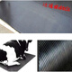 Cow mattress, animal husbandry rubber mat, non-slip, wear-resistant, pressure-resistant black horse shed mat 122F17mm pig pen cattle shed mat dots 1.22m*1.83m*17mm