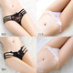 Yan Beiwei Tanga Women Spitze sexy taille hohl hohl transparente junge Frau Unterwäsche Romantische Versuchung reine wünschenlose Slusts [4 Pakete] 922 Schwarz + 219 Wassermelone + 983 Lila + 219 Schwarz M [Empfohlenes Gewicht 80-120 Jin [Jin gleich 0,5 kg]]