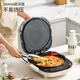 Liren electric pancake pan household double-sided heating pancake pan with upper and lower plates can be detached pancake pan with deep large baking C3888[30Specifications26mm depth]