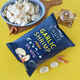 FINUTE Qulaifu shrimp chips 82g garlic large bag Korean imported potato chips shrimp strips puffed food internet celebrity casual snacks