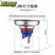 Qiuci old-fashioned floor drain anti-odor renovation old house bathroom sewer insect-proof round 304 stainless steel 40 pipe 9214 304 diameter 14cm24 dry and wet areas single use 4