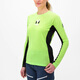 Milla milla trilogy femenina de lana merina de manga larga lana de camiseta de secado rápido, esquí, escalada de roca miv9955 n9887-shui azul s