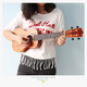 
Rainie 00 Dreamer Beginner Ukulele Peach Heart Beginner Boyfriends Little Guitar 23-inch C00