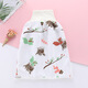 Baogaier Baby und Lecksofesbett Harnrock Windel Ringwerkzeug Training Baby Kinder Stoffwindel Tasche wasserdicht und reine Baumwollblattbär + Smart Fox 2 Packs M Empfohlen 0-4 Jahre alt