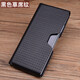 Mrpye Huawei Mate X3 Case de téléphone mobile Génétique Getre Business Horizontal Portefeuille Matex3 Bare Metal Bare Full-incluse anti-automne Case de protection anti-automne haut de gamme Cow Top Cow, couture à la main Brown Small Crocodile Pattern Mate X3