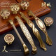 Tongcheng voll kupfer europäische und amerikanische Style-Griff-Kleiderschrank-Tür-Imitation Retro Weinzähler Tür Kupfergriff Schrankschuhschrank Schublade Vollkupfer Griff 6621-128mm Europäische Gold