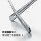 MOLSION陌森眉架眼镜架肖战同款男女眼镜框可配度数防蓝光眼镜MJ6180 U10深枪|亮黑 #升级钛框# 框+优可视防蓝光1.67片(800度内)