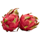 Directly sourced from the place of production, domestically produced red dragon fruit, 2 large fruits, about 900g