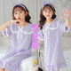Hu Zi Bird Night Night Night Vestido de manga corta Color sólido Algodón Summer Grandante Medium Girl Home Clothing H Sofa de frijoles cortos 110 Altura de 12 casos-12048Jin [Jin equivale a 0.5 kg]