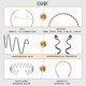 CUQI children's hairbands for men and women 2025 new forehead broken hair arrangement artifact headband hairpin baby face wash headwear black