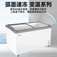 
Midea Home Commercial Freezer Small Horizontal Ice Cream Cake Mung Bean Paste Tea Cold Vegetable Fresh Freezer Supermarket Display Cabinet Refrigeration Conversion Refrigerator 686L Flat Display Cabinet SD-686HKTM