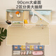 Made in Tokyo, children's study tables and chairs, solid wood study tables, children's desks and chairs set, writing desk 90cm small apartment blue