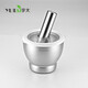 304 stainless steel garlic pounder household pounding jar manual garlic grinder garlic mortar tapered deepened small size 13cm