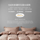 
Snorman 100 tribute satin imported 95% white goose down quilt core winter quilt 2.0*2.3m charged 1050g khaki