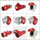 CLCEY工业插头插座TYPR235公母连接器16A32A5芯明暗装/移动TYPR285 16a 16a5芯套装typr235+typr6623