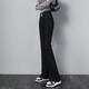 Jeans ankadan para mujeres primavera y verano Nuevo estilo 2022 Fit del estilo coreano de los pantalones de microflares versátiles versátil