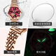 OLEVS Swiss Certified Brand Watches for Women Mechanical Watches Temperamento completamente automático Soccina para mujeres Relojes de mujeres impermeables luminosas