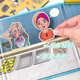 Le légendaire livre silencieux de Shaweima Magnetic Children's Game Toys for Boys Puzzle en trois dimensions déguisé sans couper les jouets légendaires Shaqima (vieil homme + beggar) Shaqima Magnetic Quiet Livre [Impression HD]