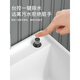 Balcón XMSJ Cerámico Tank Baño Baño Cuenca Granja Gran Piscina para el suelo Fourroom Pool de altura de gran altura K15052 Longitud*36 Ancho*42 Piscina de altura de mopas + Pistola de rociado de grifo plateado