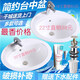 Above-the-counter basin, semi-embedded washbasin, oval countertop basin, square basin, washbasin, under-counter basin, 22-inch three-hole washbasin. Drainer. Ceramic glue.