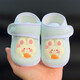 Midur baby soft sole shoes 0-6 spring and summer baby toddler shoes for newborns and young children's shoes for three months 8 non-slip steps before cute yellow (small rabbit single shoes) 12.5 inner length 12.5 cmL (recommended from December to August)