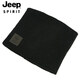 JEEP hat men's neck scarf plus velvet warm knitted scarf autumn and winter cold protection neck pullover scarf A0636