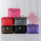 Cosmetic bag super popular portable cute female travel carry-on simple toiletry storage bag pink
