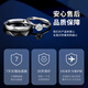 Zhen Shang Silver Chinese Gold Moissanite Couple Ring Silver Ring Proposal Wedding Anniversary Gift for Girlfriend and Wife S925