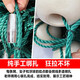 Yuxige fishing net fish pond fishing net pulling net scraping fish net seine net dragging fish net 2-finger partition clear pond net holding net partition net 2 meters high 20 meters long 2 fingers thick 9 strands weighted pendant
