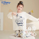
Disney girls pajamas pure cotton long sleeve suit spring and autumn thin medium and large children cartoon cute little girl children's home clothes XSA-14065 [cloud sense skin-friendly] 105