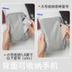 Sac de rangement de passeport chaud et sec, boîtier de protection de certificat d'embarquement de bagage à main, voyage à l'étranger, voyages familiaux, carte de changement, sac de passeport, sac de passeport - Galaxy Gray Small, adapté à 12 personnes