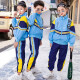 Tongran School Uniform set para estudiantes de escuela primaria Clase de otoño Uniforme para niños ropa de jardín de infantes de jardín de jardín