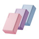 Langwei Yoga Bricks, Dance Bricks, Foam Bricks for Adults and Children, High Density Practice Bricks, Bricks, Non-Slip and Wear-Resistant Yoga Equipment, Dream Purple-200g [Pack of 2-Recommended for Adults] Upgraded High Density-Moderate Hardness and Softness