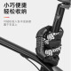 Bloqueo de bicicleta Golden Mace Caqueta de cadena de cadena de carretera de montaña Batería eléctrica Bloqueo de cable de acero antirrobo bloqueo 719-negro de cuatro dígitos Cadena de cadena de contraseña