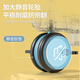 MANLESE儿童三轮车1-3-6岁脚踏车宝宝遛娃神器多功能轻便手推车自行车 米白色Pro【推杆+音乐+遮阳棚】