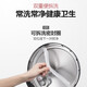(Midea)Midea/美的MY-YL50M1-702电压力锅双胆5L智能高压电饭煲4-6人品 紫红色 MY-YL50M1-702